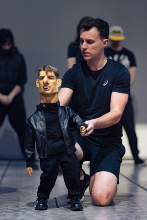 Tom Cruise in Idiots Assemble: Spitting Image Saves The World 