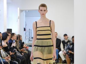 Supporting image for story: Harry Styles designer Molly Goddard debuts London Fashion Week collection