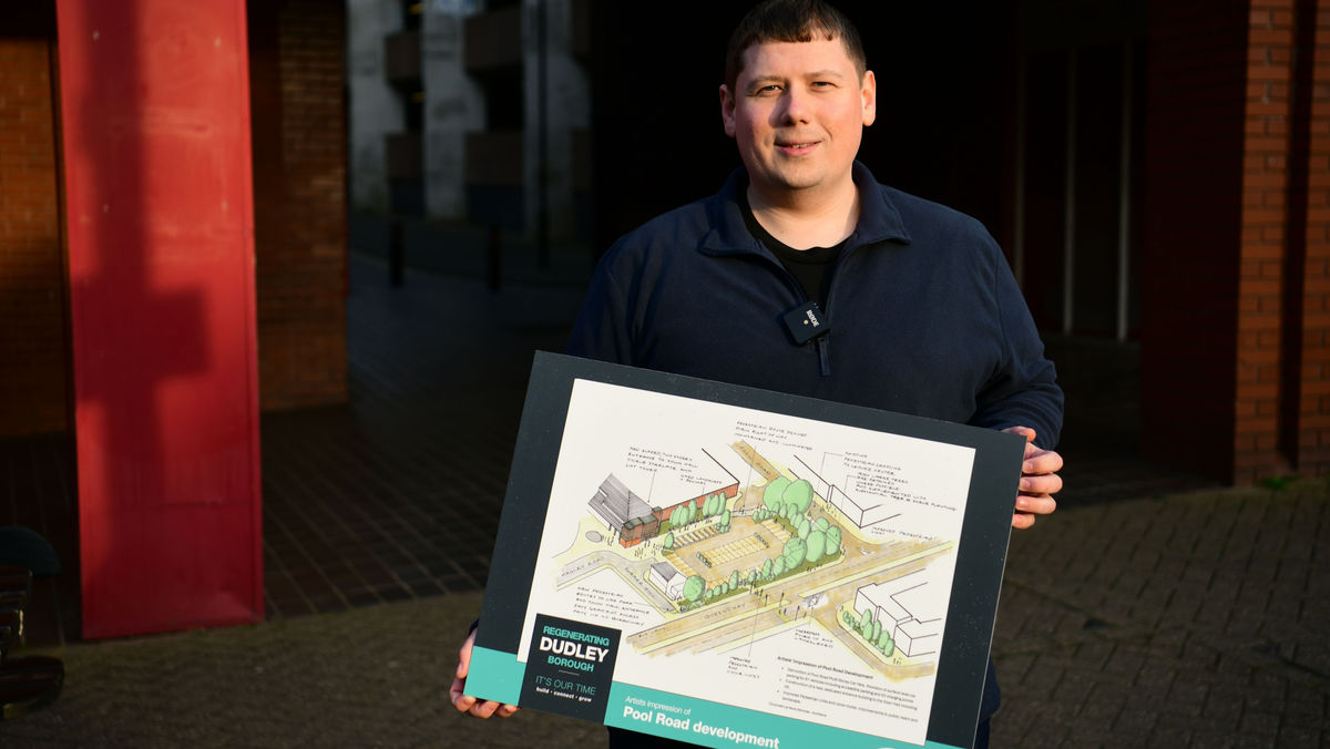 New image shows how Halesowen town centre could be transformed by &pound;20 million improvement plan