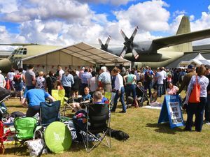 Supporting image for story: Cosford Food Festival proves another runway success - pictures and video