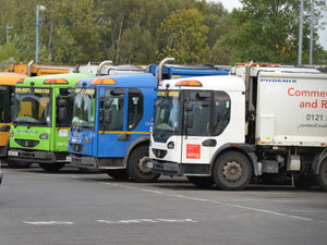 Supporting image for story: Allegations of dangerous driving near Sandwell bin collectors' picket lines