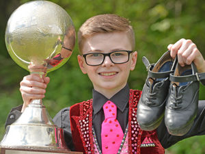 Supporting image for story: Teenager dances his way to another world title after training at a Dudley dance school