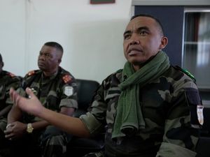 Supporting image for story: Military coup leader says he will be sworn in as Madagascar’s president