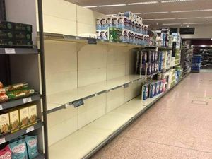 Supporting image for story: 'No need to panic buy' reminder as toilet roll disappears from shelves again