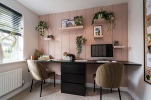 BWM - The home office of the Knightwood show home at Silkin Meadows