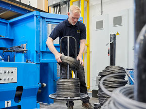 Supporting image for story: Black Country wire maker all set to shine at international trade fair