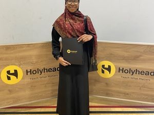 Supporting image for story: Holyhead School celebrates superb A Level success