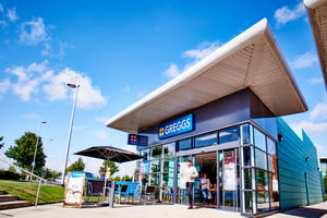 A Greggs cafe