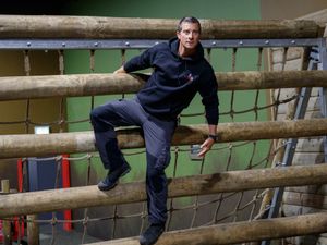 Supporting image for story: Bear Grylls challenges public to beat him in assault course competition in Birmingham