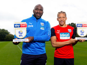 Supporting image for story: West Brom's Darren Moore and Dwight Gayle scoop September awards