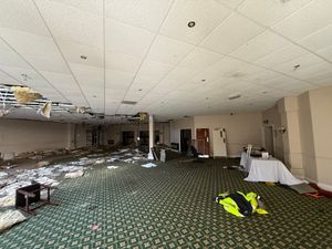 Inside the former Hatherton House Hotel, Penkridge
