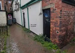 The access and exit points for a controversial HMO scheme in Oswestry have caused concern. Picture: Shropshire Council
