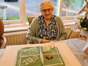 Supporting image for story: Table tennis lover Vera celebrates 100th birthday 