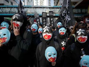 Supporting image for story: One man convicted over pro-democracy protests terror plot