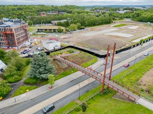 Supporting image for story: Footbridge which has stood since the 80s to be removed as part of Telford town centre redevelopment