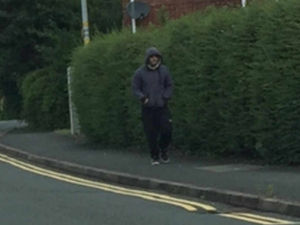 Supporting image for story: Image released of man police want over indecent exposure in Telford