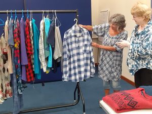 Supporting image for story: Clothes swap pilot a success in Ludlow