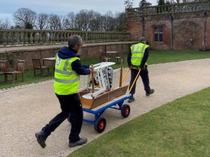 Precious treasure rescued from castle