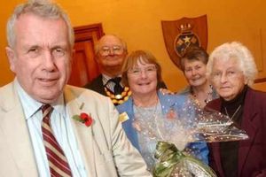 Supporting image for story: Martin Bell in Welshpool