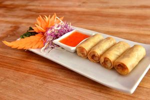 On a roll – vegetable spring rolls