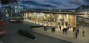 Images of the planned Dudley Interchange. Permission to use for all LDRS partners. Credit: WMCA.