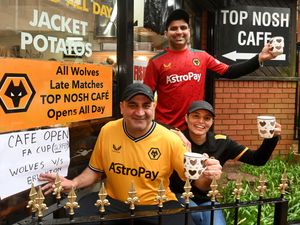 Supporting image for story: The magic of the FA Cup – Cafe opening late to give Wolves fans a fry-up before tonight's match