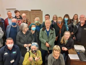 Supporting image for story: Residents vow to step up campaigning over sewage in a Shropshire river