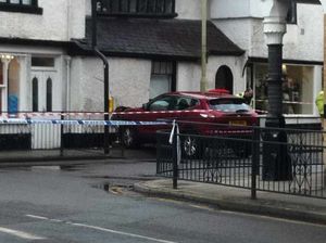 The scene of the accident