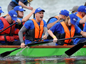 Supporting image for story: Annual dragon boat race makes a splash at Himley Park - with pictures and video