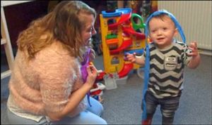 His mother recalled the horrific moment he opened his eye in the ambulance on the way to hospital in Birmingham. It's the worst thing I've ever seen,' she said