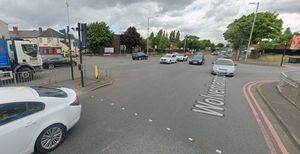 The collision occurred on Causeway Green near the junction with the A4123. Photo: Google Street Map