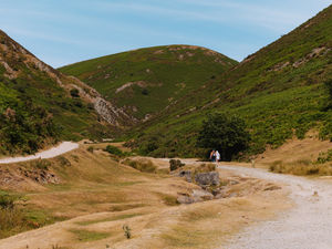 Supporting image for story: Storm Babet 'damaged part of Carding Mill Valley' says National Trust report
