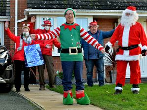Supporting image for story: Watch: Festive greeting for Telford social club members