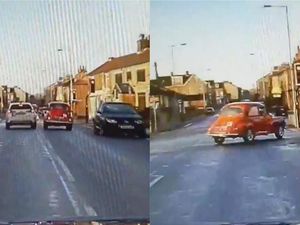 Supporting image for story: Watch West Yorkshire Police in chase with 51-year-old stolen Morris Minor