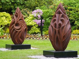 Supporting image for story: 'It just needs to evoke some kind of spark' – artist's touching sculptures feature in Shrewsbury trail