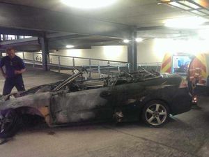 Supporting image for story: Southwater car park blaze: Mystery fire means Telford car park will remain on reduced capacity
