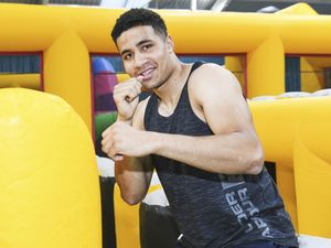 Supporting image for story: Sandwell inflatable park packs a punch says star boxer