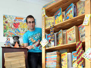 Supporting image for story: Comic passion is Dandy for Stafford fan Adam
