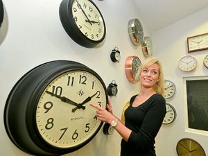 Supporting image for story: Lots of time on her hands as clocks go forward an hour

 