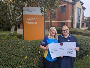 Lea Fretwell and Helen Stoneman sent a handwritten note to all 814 coverage care workers who signed dementia as friends