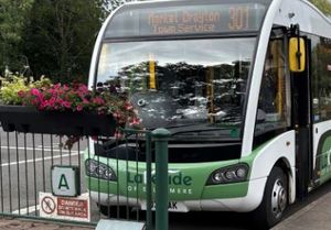 Market Drayton Town Council has announced that it will continue to subsidise the town's free Saturday bus service until March 2026. Picture: Market Drayton Town Council