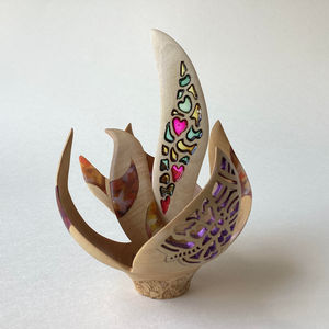 Joey Richardson, an internationally acclaimed woodturner and sculptor from Lincolnshire combines fine art with traditional craftsmanship and innovative techniques