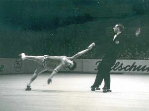 Supporting image for story: Rollerskating was Joan's passion