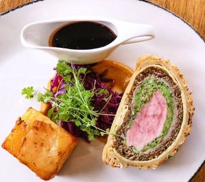 Food at the Charlton Arms. Picture: The Michelin Guide. 