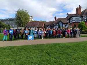 Supporting image for story: Shrewsbury vigil for Israel and Gaza takes place peacefully