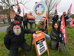 Supporting image for story: 'We're not asking for more money, we just want what we signed up for' - Stafford academy teaching assistants mark 100 days of strike action over 'fire and re-hire' dispute