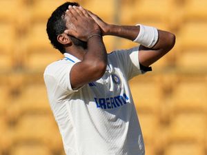 Supporting image for story: India suffer dramatic collapse to 46 all out as New Zealand run riot