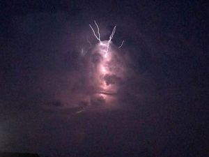 Supporting image for story: Houses struck by lightning, trees torn down and homes flooded after Shropshire storms