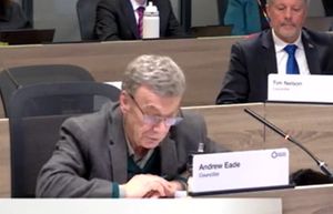 Conservative group leader Andrew Eade responds to the Labour budget. Picture: Telford & Wrekin Council