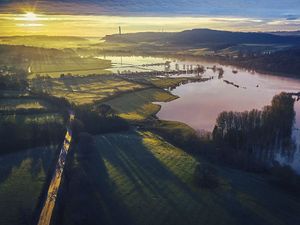 Supporting image for story: River defence teams reflect on a job well done as Shropshire floods subside
